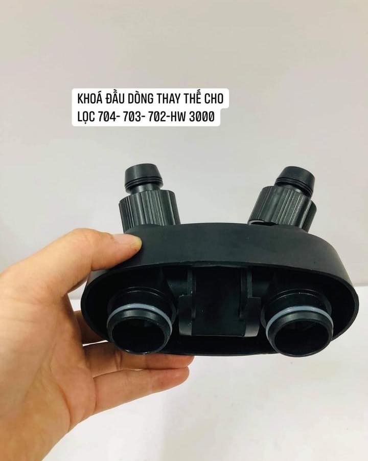 Khóa đầu dòng thay thế cho lọc SunSun HW 3000, 702 A-B, 703 A-B, 704 A-B